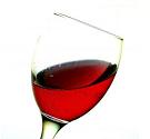 Red wine in a glass